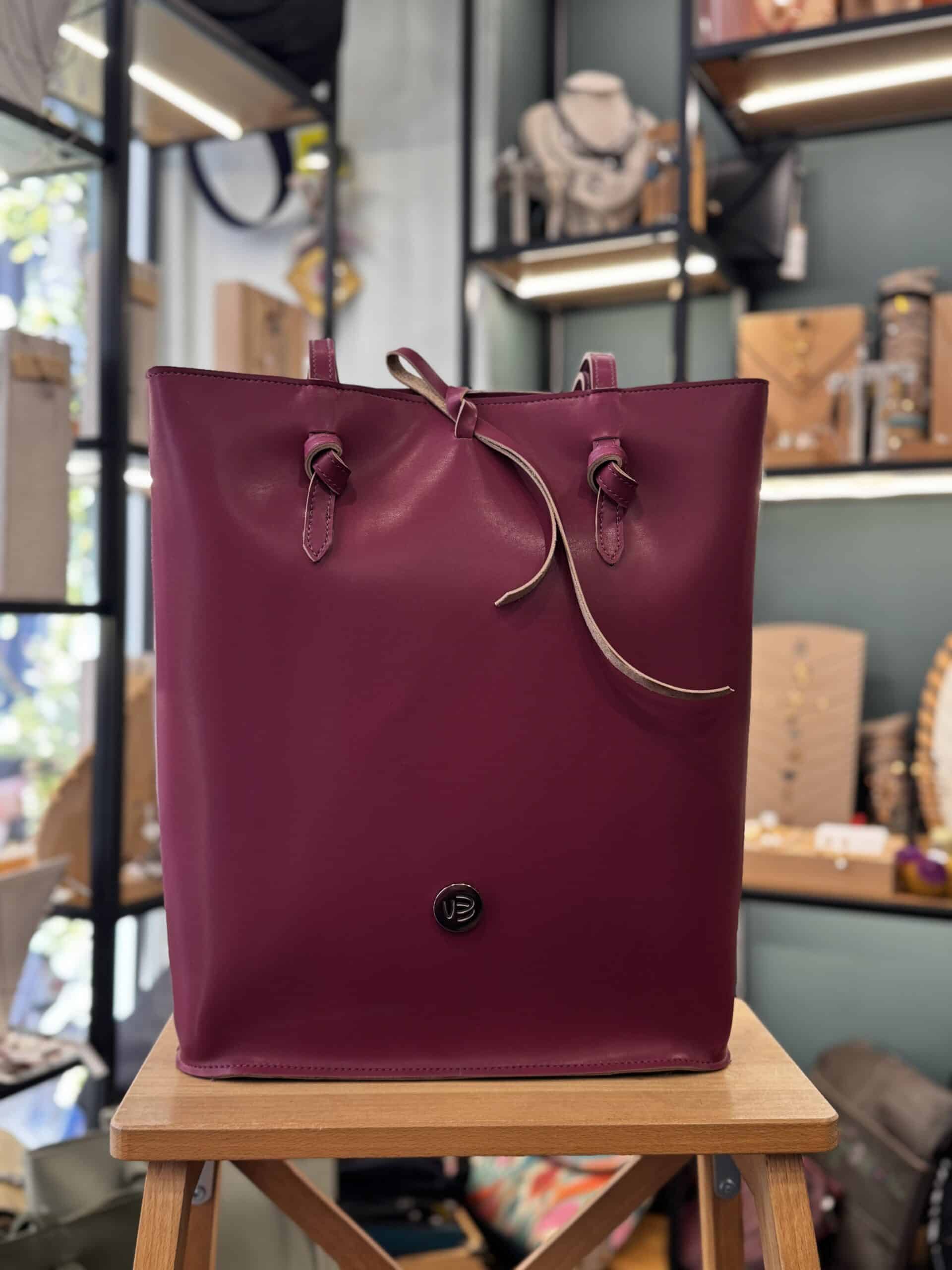 Τσάντα Tote Ώμου Magenta 1