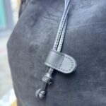 Τσάντα Χιαστί Πουγκί Suede Μαύρη 3