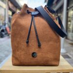 Τσάντα Χιαστί Πουγκί Suede Ταμπά 2