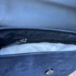 Τσάντα Χιαστί Suede Navy Μπλε 4