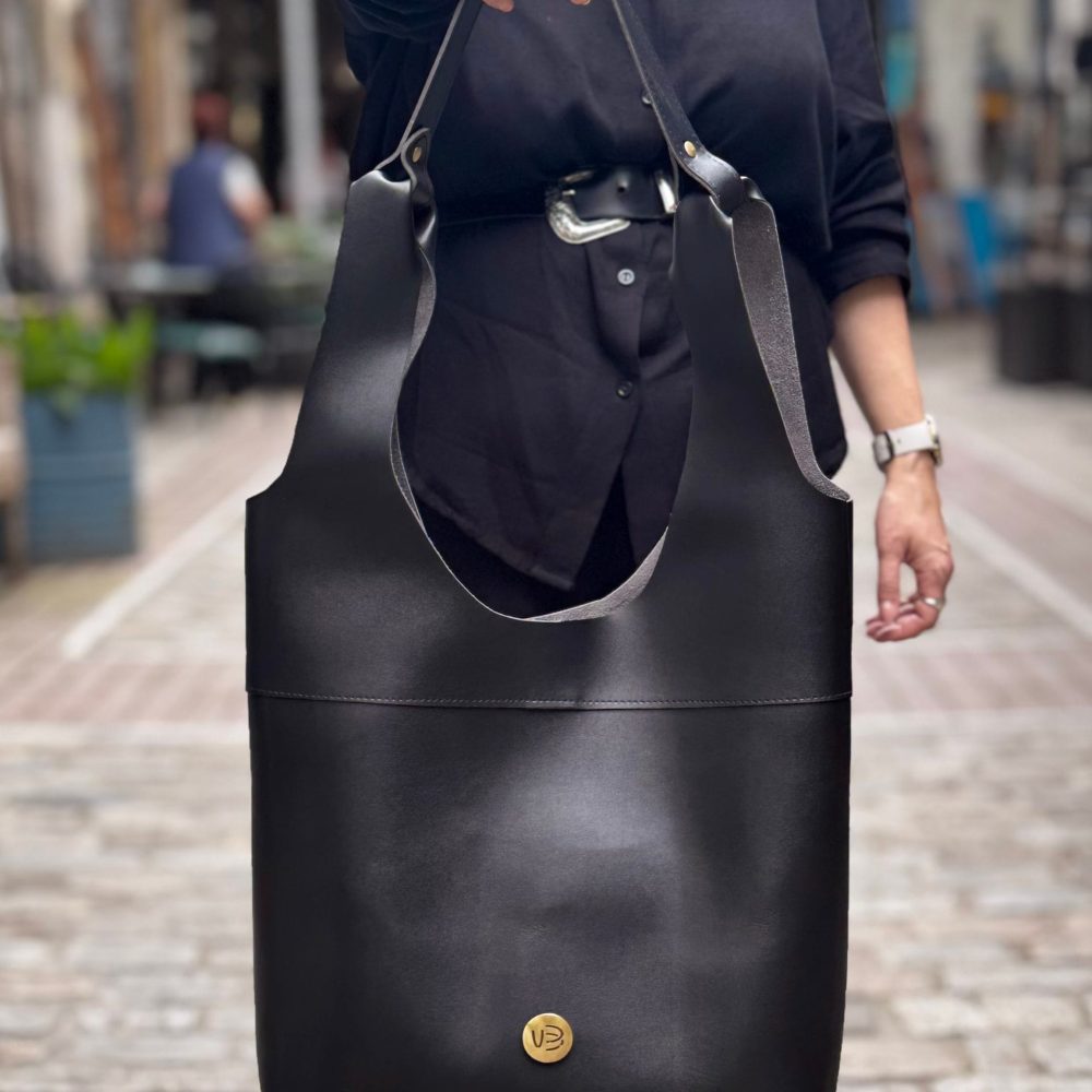 Τσάντα Ώμου Tote Μαύρο 1 Τσάντα Ώμου Tote Μαύρο 1